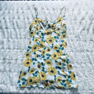 H&M sunflower dress size S